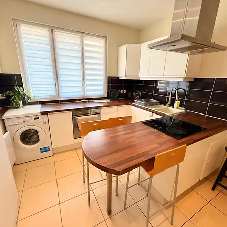 Elegant renovated apartment 2 bedrooms Grenoble